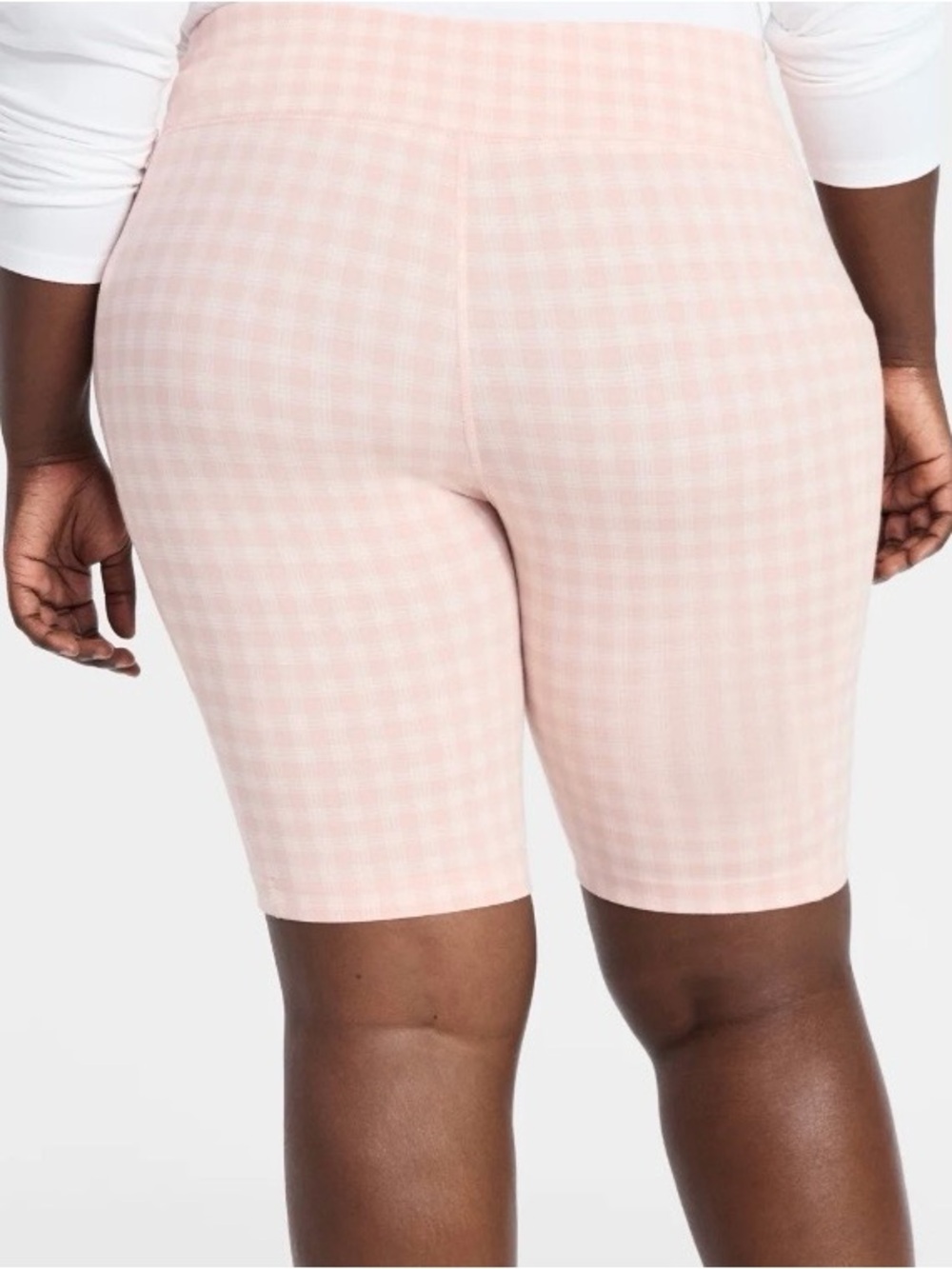 Terra & Sky High Rise Bike Shorts with Pockets Size 1X - Picture 2 of 2